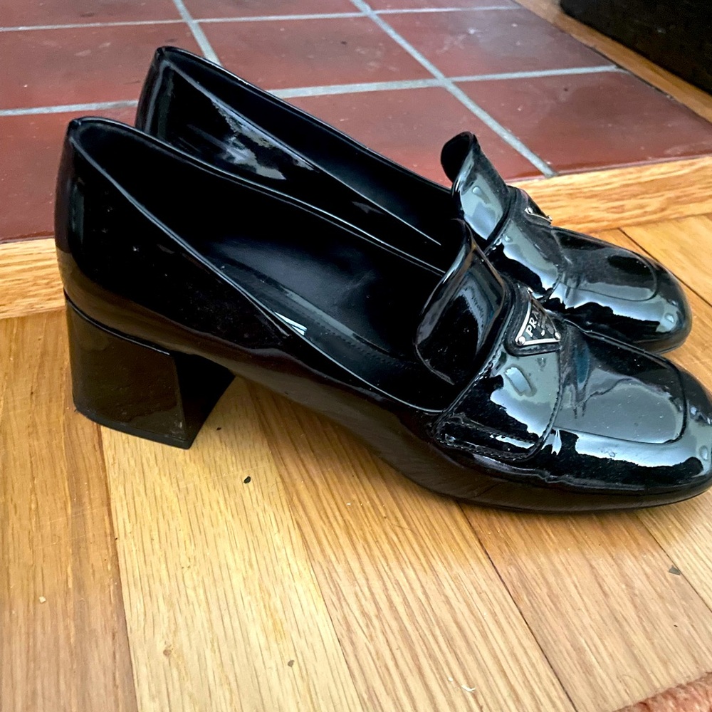 Prada loafers, size 37. Worn once. Original price was $1200.